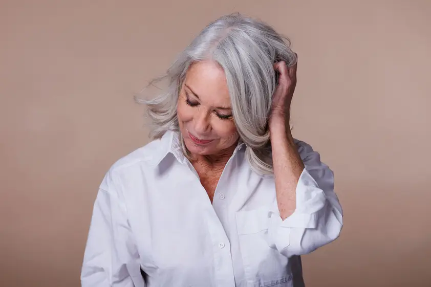 Photo de Nicole, mannequin senior